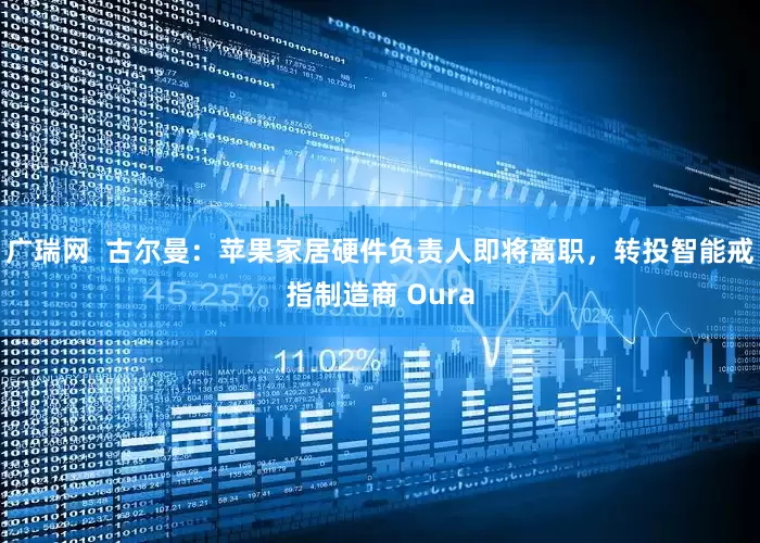 广瑞网  古尔曼：苹果家居硬件负责人即将离职，转投智能戒指制造商 Oura
